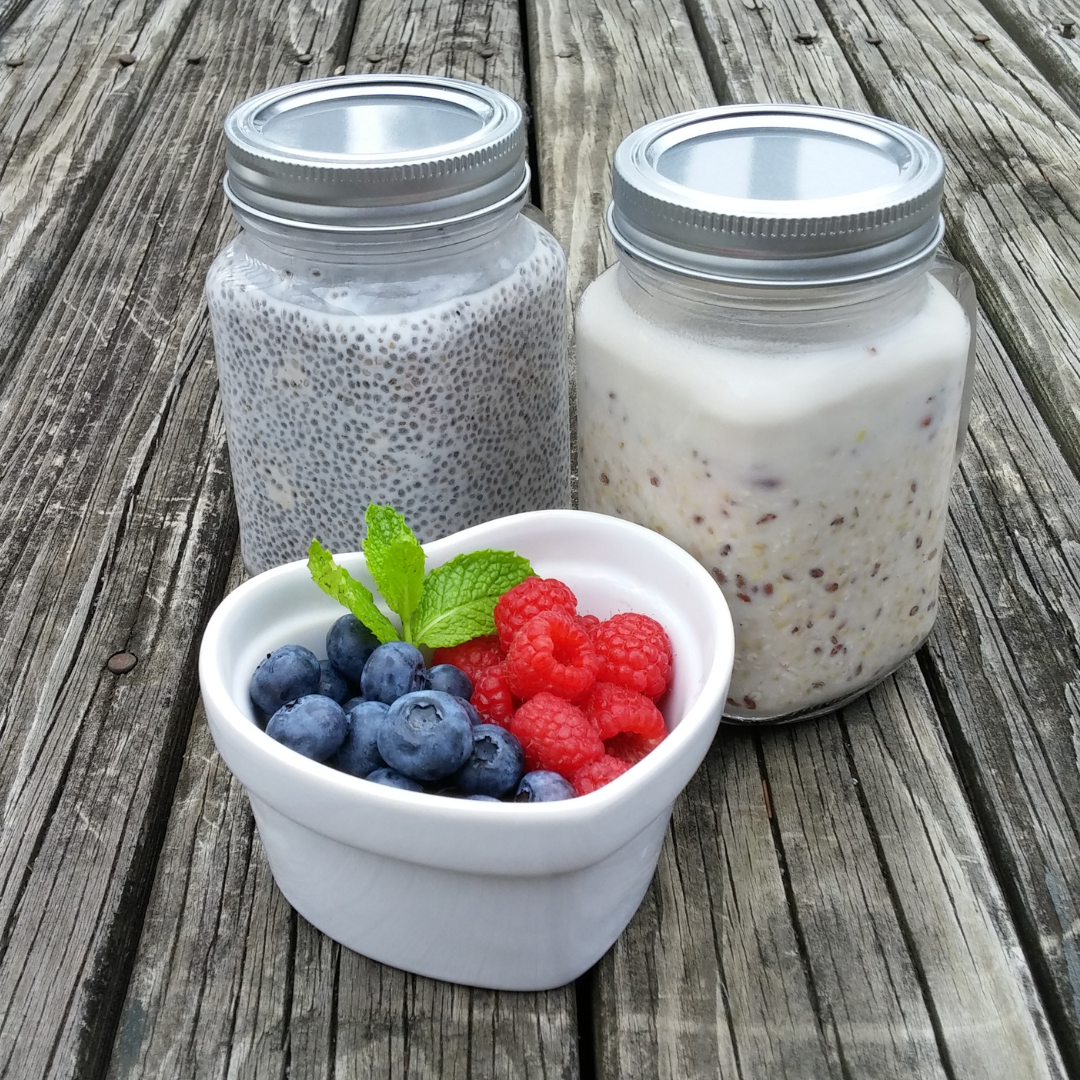 Chia Seed Pudding with Berries