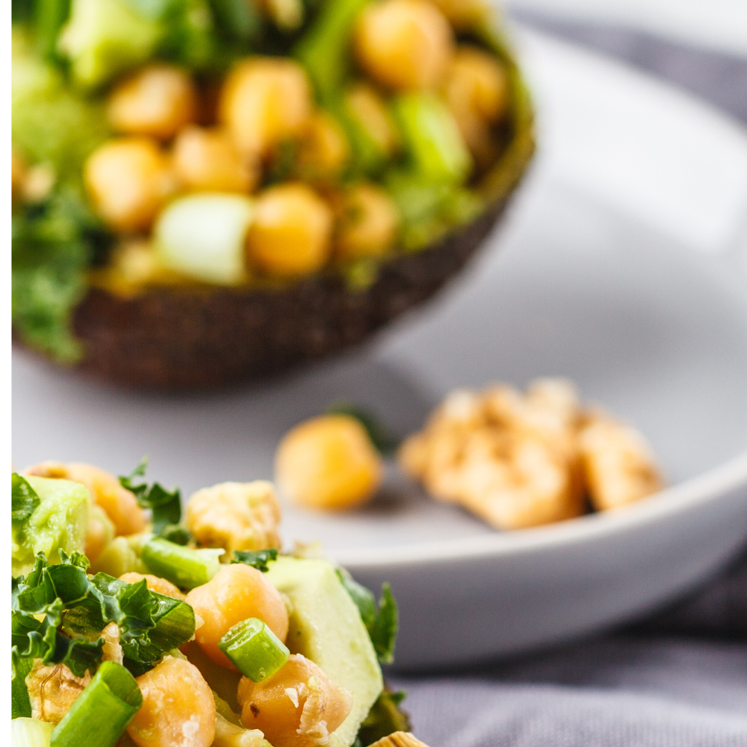 Avocado and Chickpea Salad