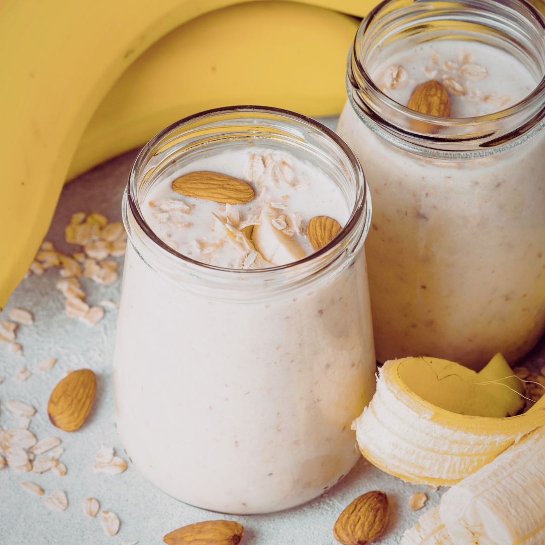 Banana and Almond Butter Smoothie